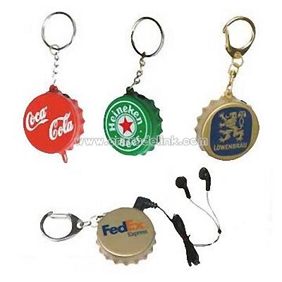 FM Auto Scan Radio with Keychain