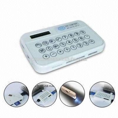 Multifunctional Calculator with 4 ports USB HUB