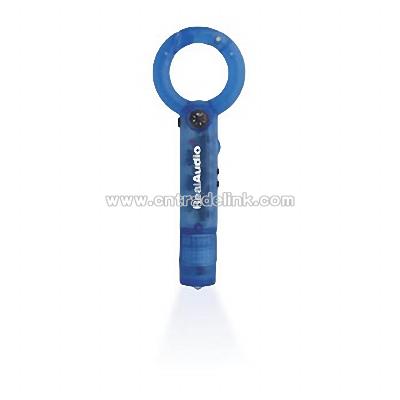 Plastic Carabiner Flashlight Radio