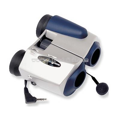 AirWave 5x21mm am/fm radio binoculars