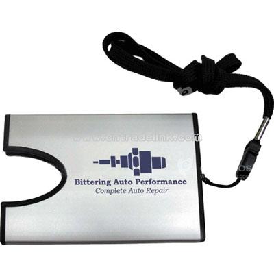 Business Card Holder on Lanyard