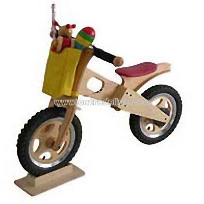 Wooden Toys-Wooden Bike