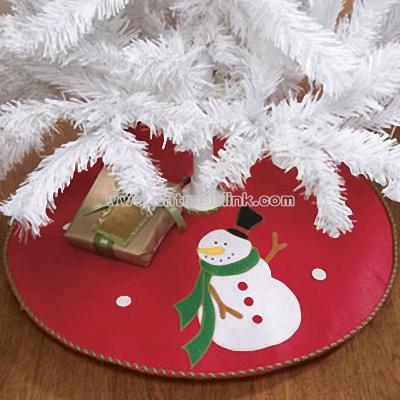 Snowman Mini Tree Skirt