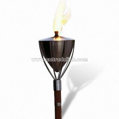 Garden Torch with Long Lasting Flame