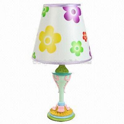 Flowers Figural Base Lamp