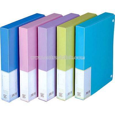 Colored chalk file box