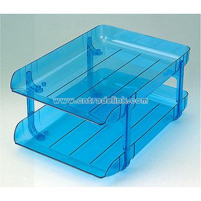 2 layer File Tray