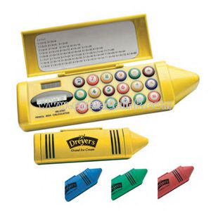 Pencil Box Eight Digits Calculator