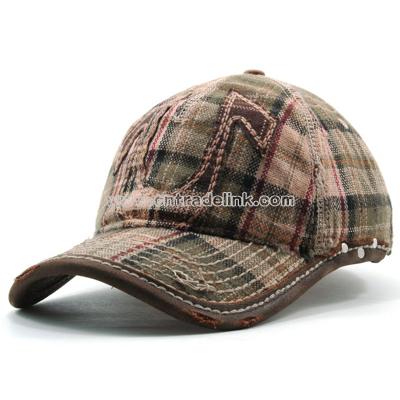 TR Plaid Horseshoe Cap