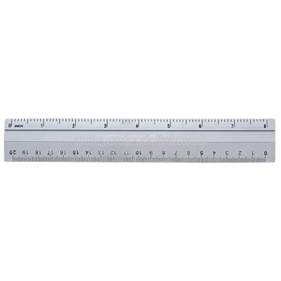 8" 20cm Aluminum Ruler