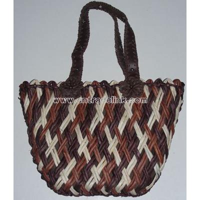 Straw Beach Handbag