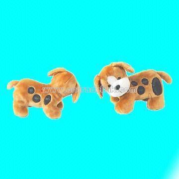 Spotted Plush Dogs FM Radio