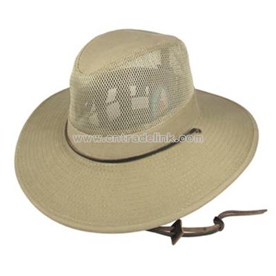 Pacific Mesh Crown Aussie sun hat