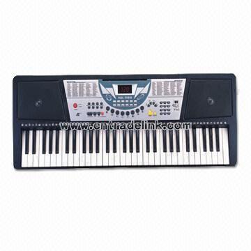 Keyboard Instrument with 61 Keys and LED Digital Screen