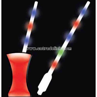 LED light up straw