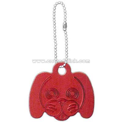 Brass - Dog face Shape Pet Tag / ID Tag