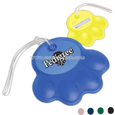 Paw Shape Luggage Tag