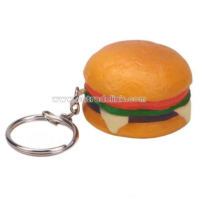 Hamburger Keychain