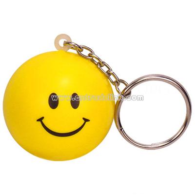 Happy Face Keychain