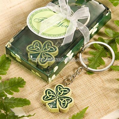 Shamrock/Trinity Love Knot Key Chain Favor