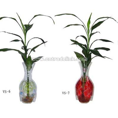 PVC liquid vase