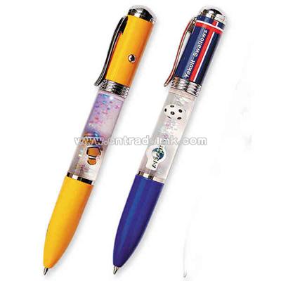 Custom float LED liquid pen