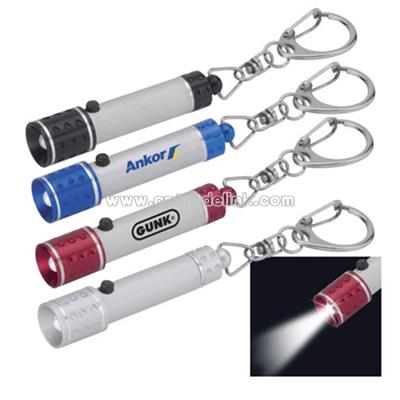 Mini Placid Flashlight with Key-Ring