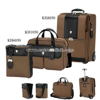 Promotional Light Brown Trolley Case