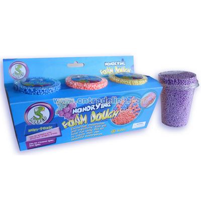 Non-Drying Foam Dough