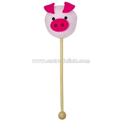 Plush Piggy Massage Hammer