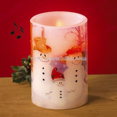 Musical Flameless Candle