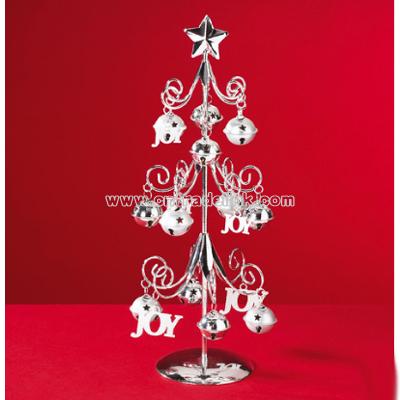 Silver Bells Charm Holiday Tree