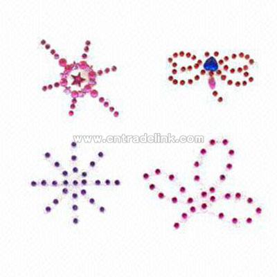 Body Crystal Tattoos/Rhinestone Stickers