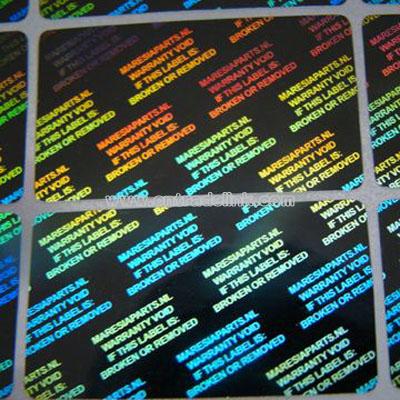 Hologram-stickers