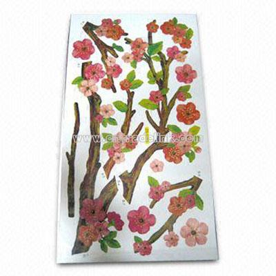 plum blossom wall sticker