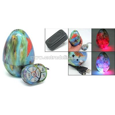 1GB Color Flashing Egg Recorder Speaker Mp3 Player