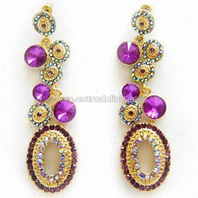 Flashing Drop Earrings