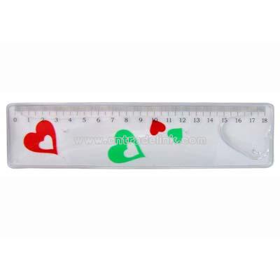 liquid filled PVC ruler