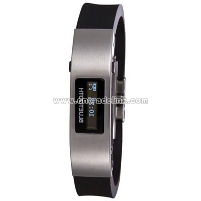 Bluetooth Bracelet with Caller ID Black