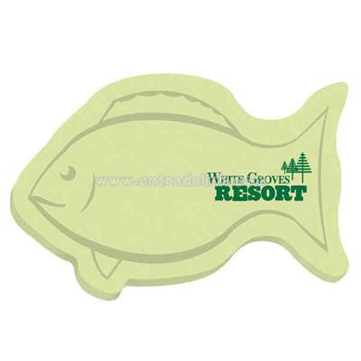 Fish Post-it (R) - Die cut note.