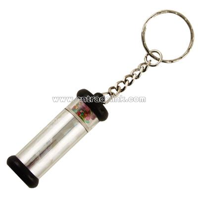 Mini Kaleidoscope with Keychain