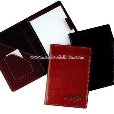 Leather junior notepad holder