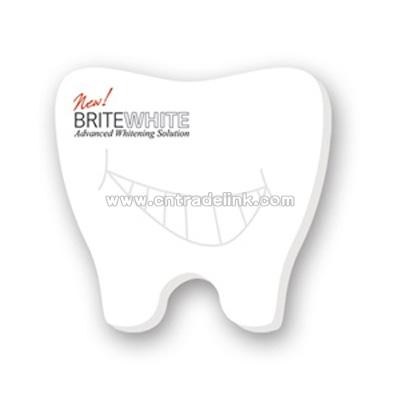 Adhesive Tooth Notepad 3" x 3" - 25 Sheets