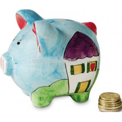 Pig coin bank