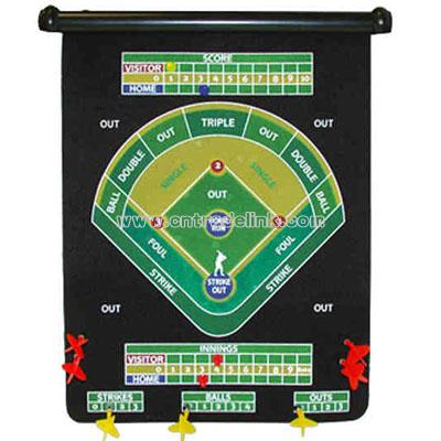 Hunging Magnetic baseball dart game