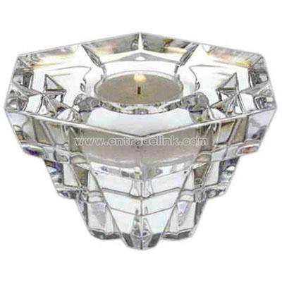 Stainless Steel Brilliance design 5" votive