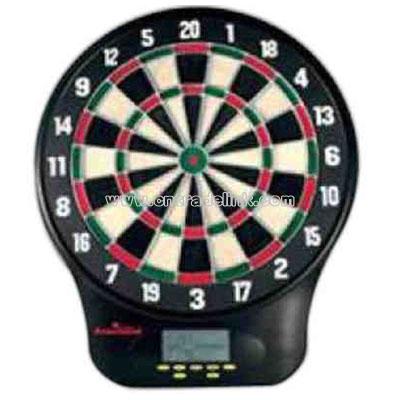 Electronic bristle dart board