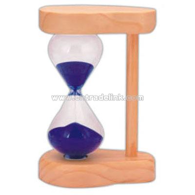 Dumb bell wooden timer