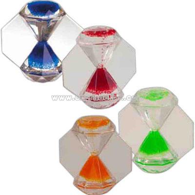 Diamond shape sand timer