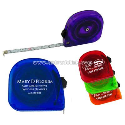 Ten feet pocket tape measure with thumb slide blade break